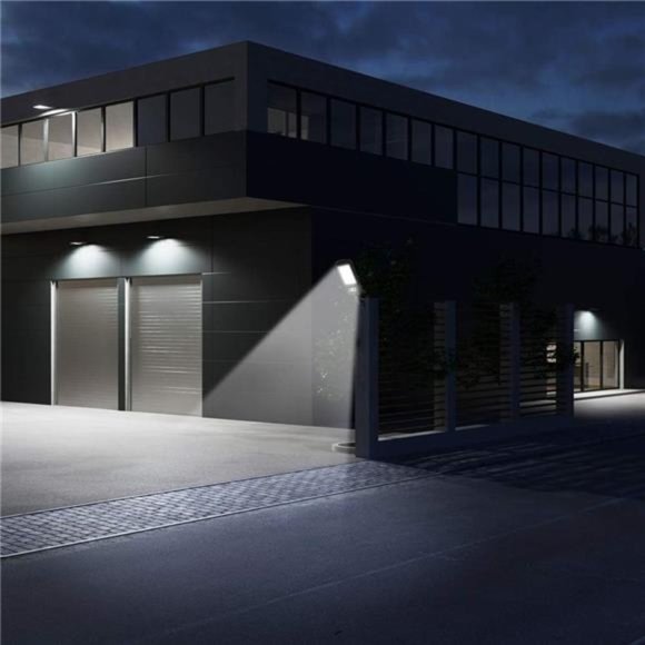 Solar StreetLights Outdoor 96LED Solar Parking lot Light Remote Control Security - Picture 7 of 7